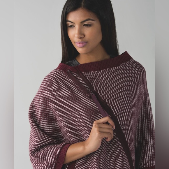 EUC Lululemon On the Go Scarf | Butter Pink/Bordeaux Drama/Wine Berry | One Size - Picture 5 of 12